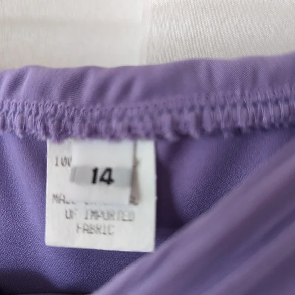 Two Piece Dress - Lilac - Picture 5 of 6